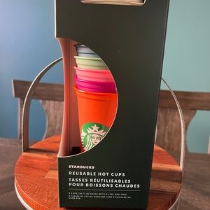 Starbucks reusable hot cups